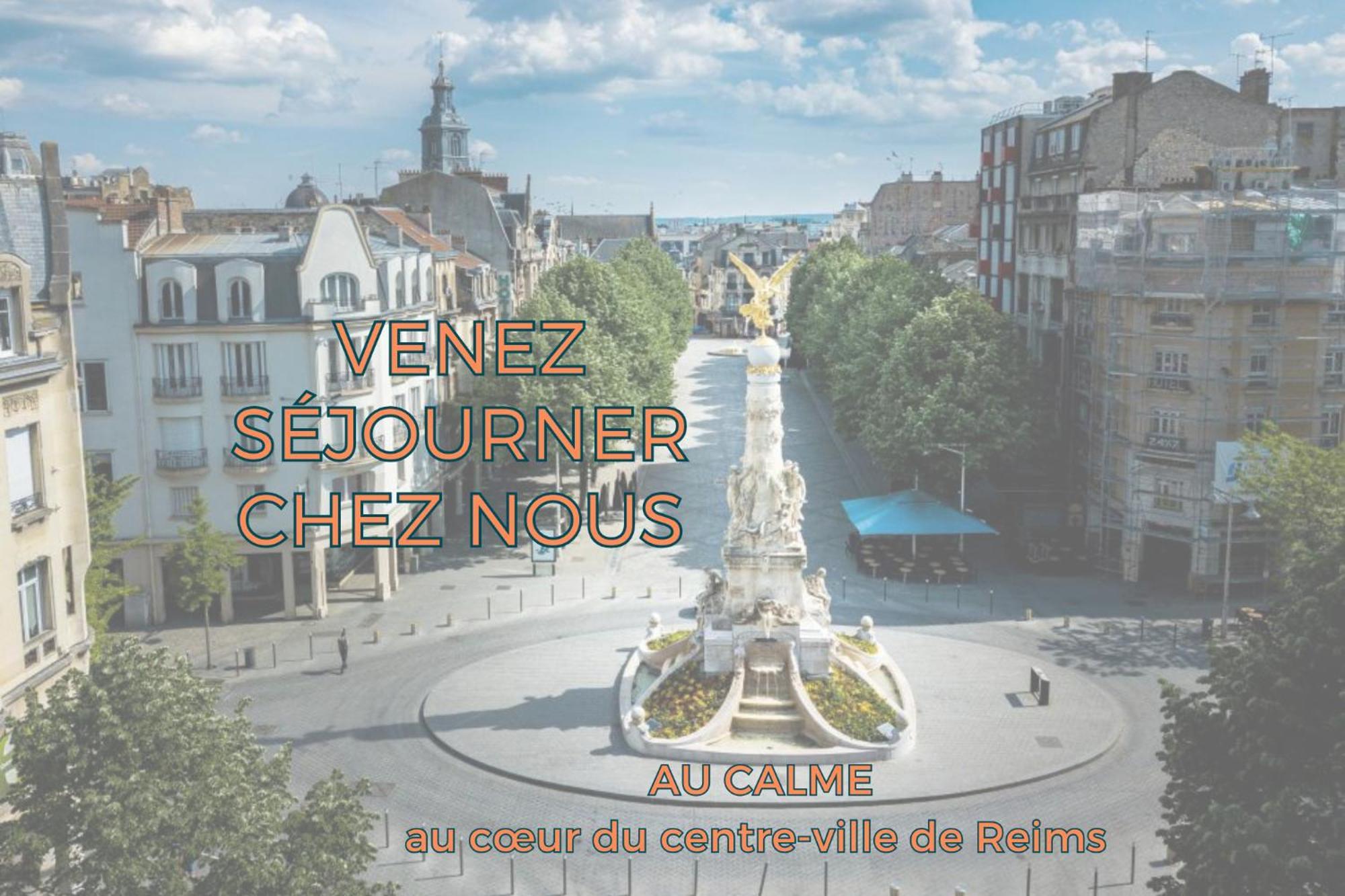 Refuge Urbain - Ideal Pro, Familles & Amis - Le Calme En Hypercentre - Wifi Haut Debit - Netflix - Machine A Laver - Gare, Cathedrale, Commerces, Restaurants & Transports En Commun A Moins De 10 Minutes A Pied ランス エクステリア 写真
